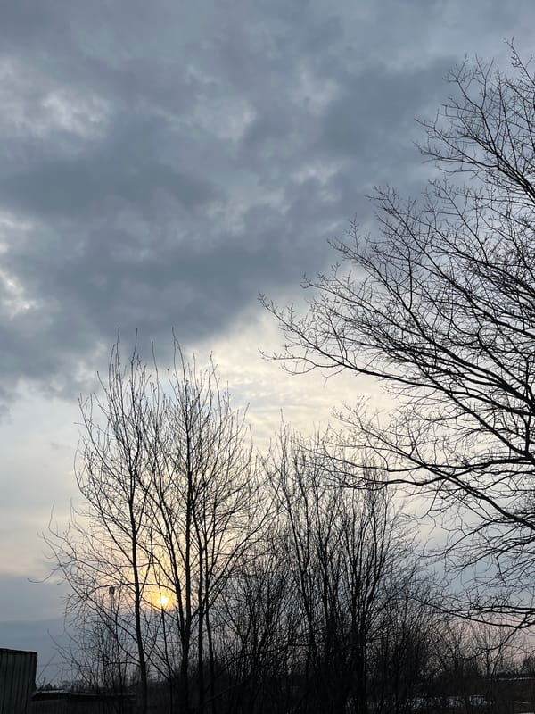 Early spring scenes documented in rural Pavlovka, Russia