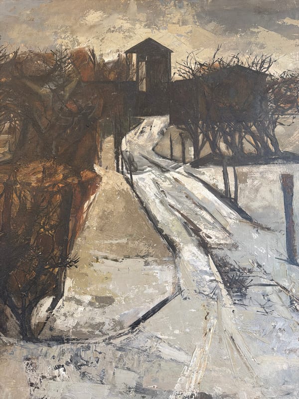 Abstract artworks documented in Harborough display