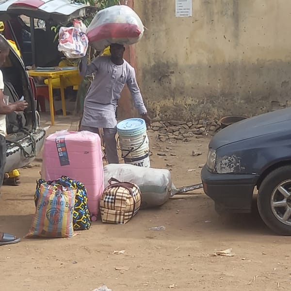 Morning street life documented in northern Nigerian communities