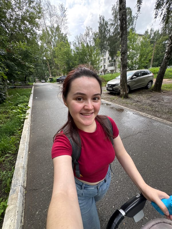 Summer morning stroll and outdoor play in Izhevsk
