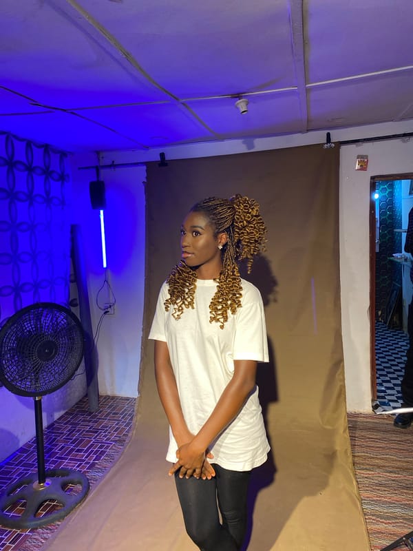Photo studio session captures multiple subjects in Vom Nigeria
