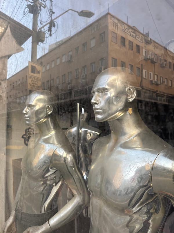 Casual dining moment captured in Tel Aviv mezze restaurant