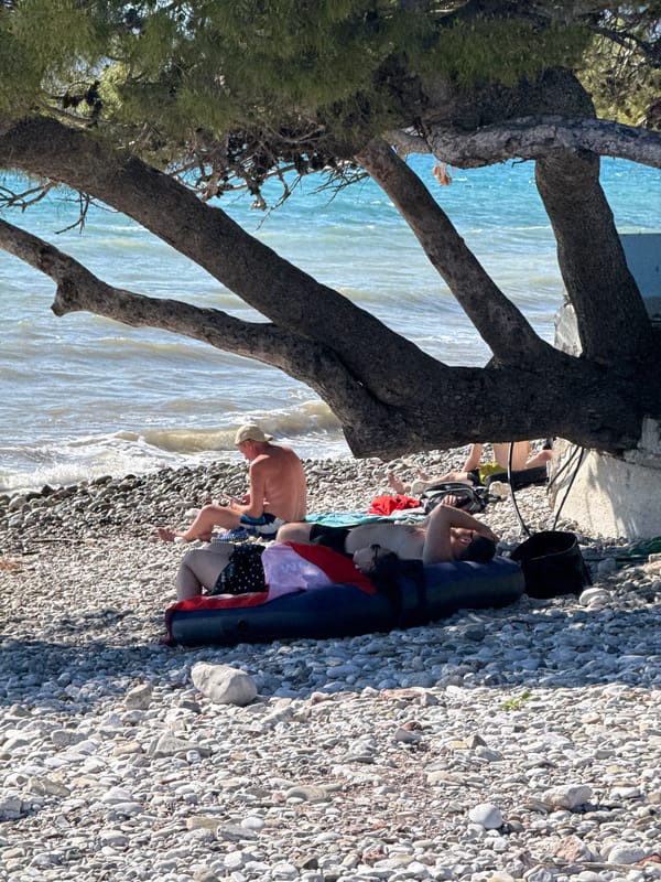 Afternoon leisure documented across Bar Montenegro's beaches and promenades