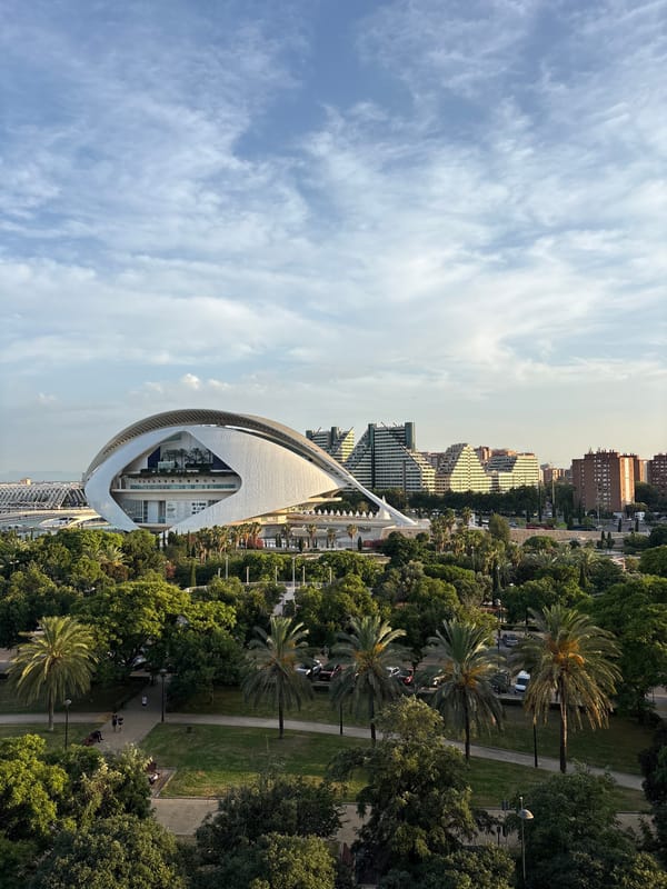 Valencia's City of Arts and Sciences from every angle, golden hour