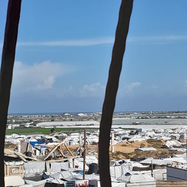 Witness Documents Displacement Camp Life in Khan Yunis