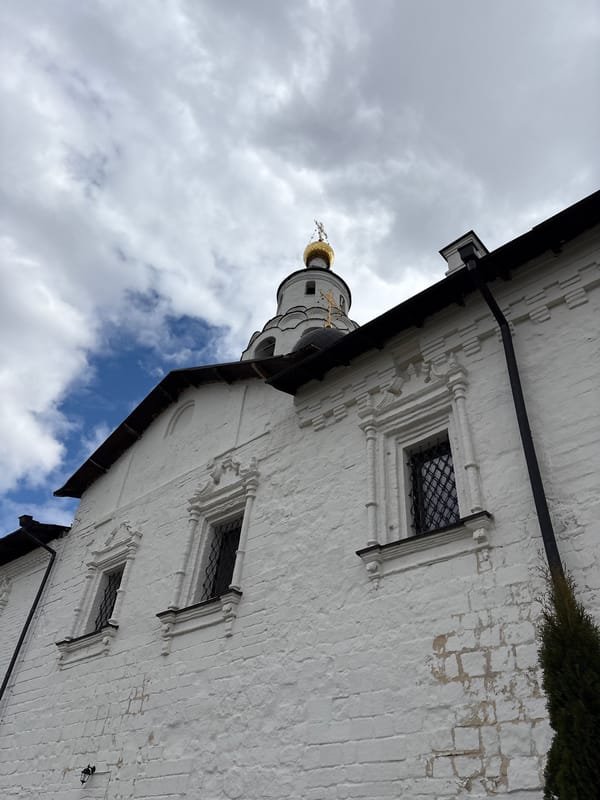 Tourists visit historic Sviyazhsk cathedral complex in Russia
