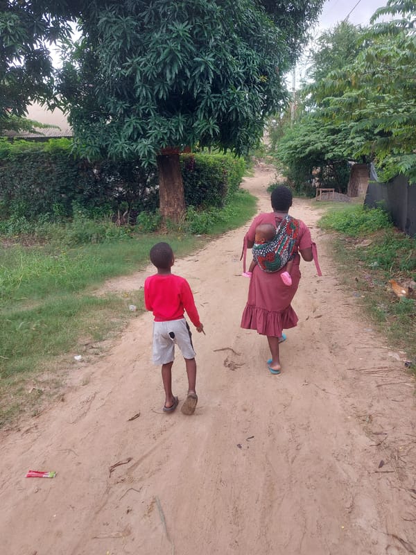 Daily life documented in rural Dar es-Salaam neighborhoods