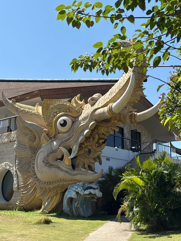 Morning documentation of Denpasar cultural sites and street scenes