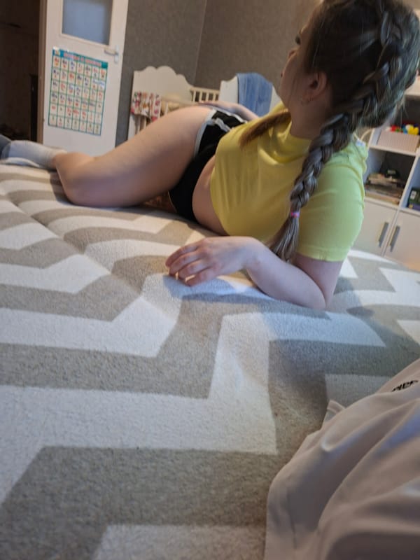 Casual indoor gathering captured in residential home setting