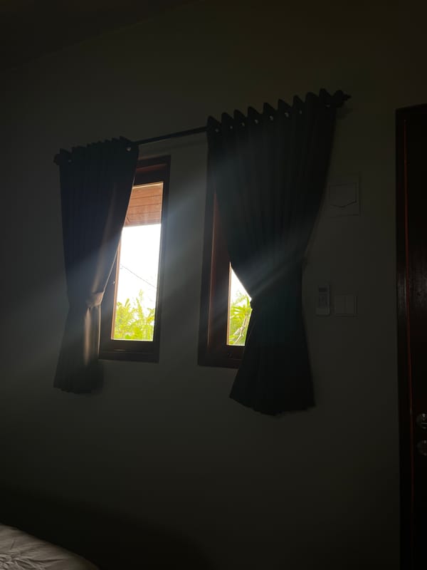 Morning garden scenes documented in Kediri, Indonesia