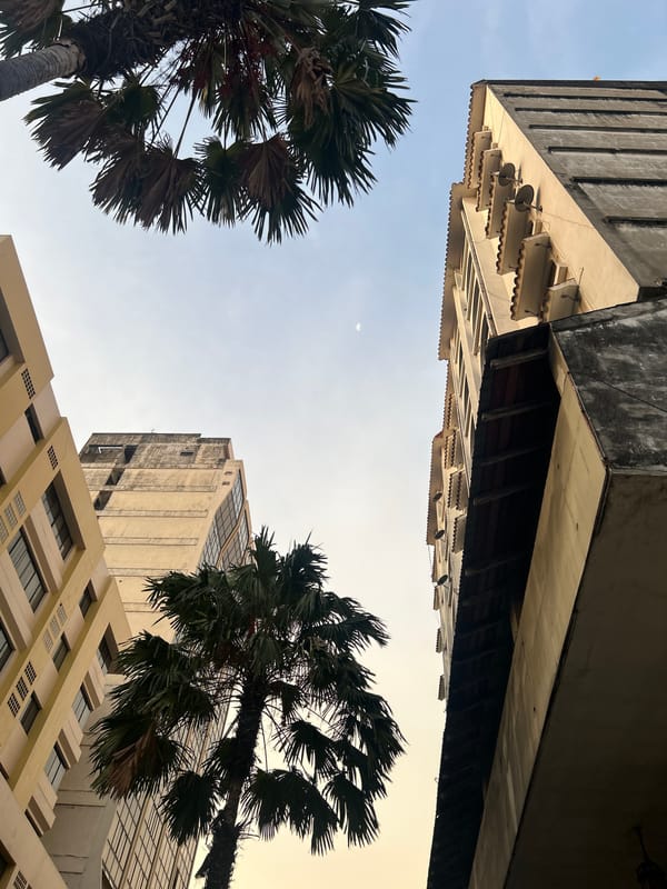 Street scenes captured during sunset in Guayaquil, Ecuador