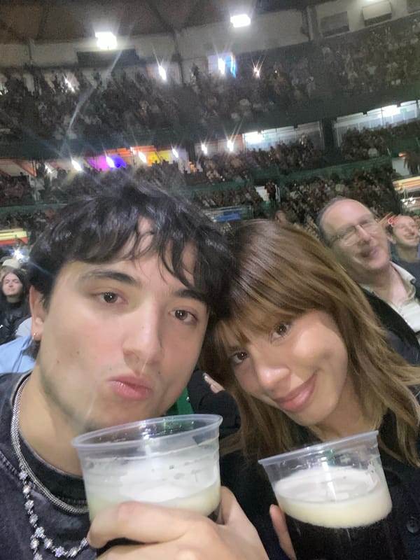 Selfie taken at Lucha Libre event in Arena México