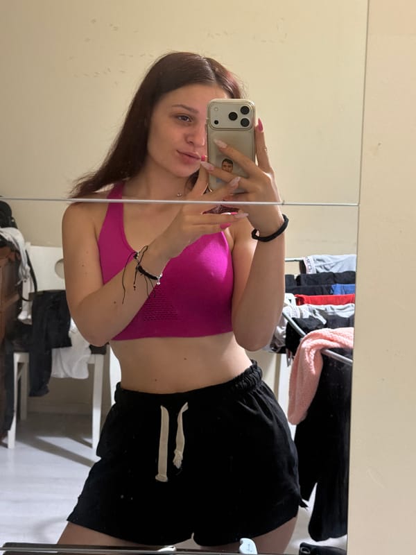 Mirror selfies and night views from a Sofia apartment