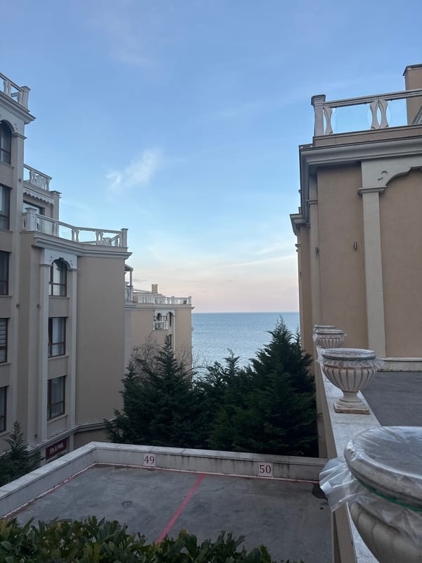Day to night architectural views documented in Varna Bulgaria