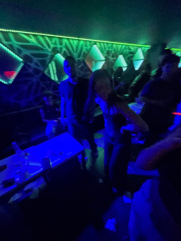 Nightclub scenes captured by witnesses in Troyan, Bulgaria