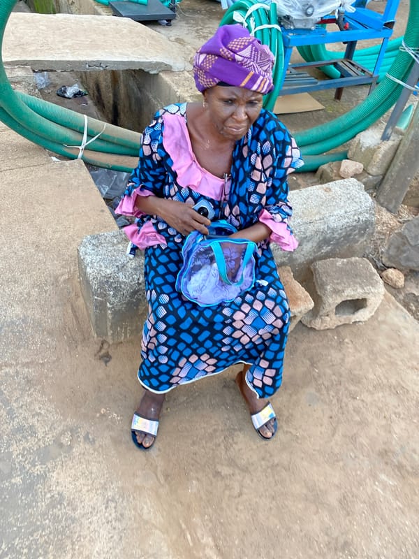 Afternoon street and market activity in Bukuru, Nigeria