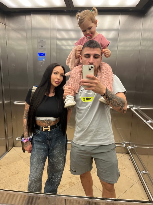 Family captures casual moments during photo session in Sofia