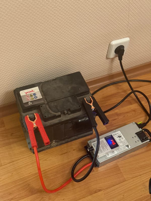 Ukrainian celebrates homemade battery solution for everyday appliances