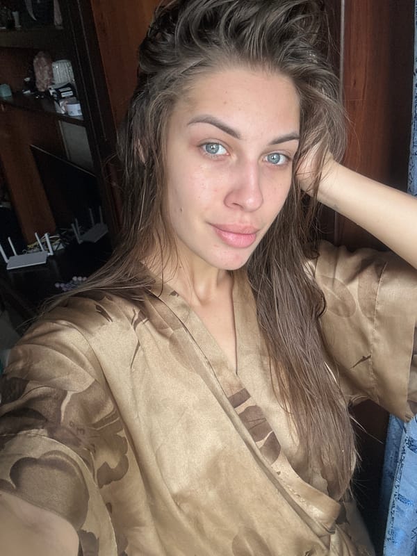 Woman in robe observed resting in Irkutsk region