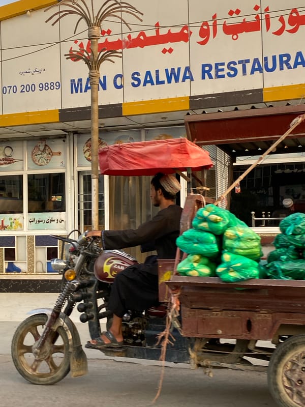 Everyday street scenes from Kandahar, Afghanistan