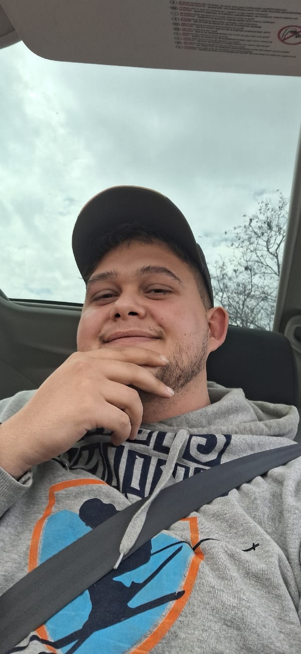 Car passenger captured in relaxed pose during drive in Varna