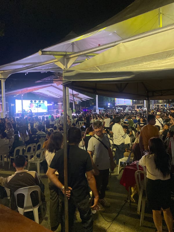 Political rally and flood alerts stir Davao City morning