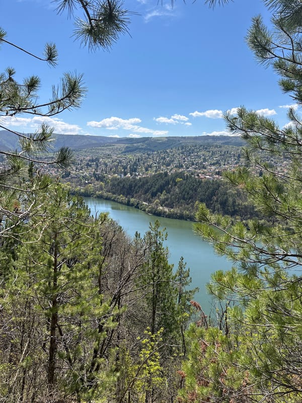 Witness captures panoramic views of Pancharevo Lake, Bulgaria