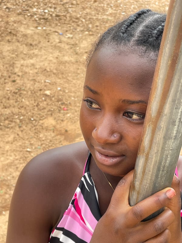 Portrait photography session documented in Barakin Akawo, Nigeria