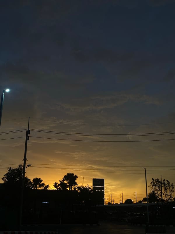 Sunset documented across Choeng Thale, Thailand in 29 photographs