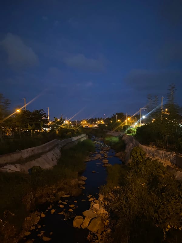 Evening urban scenes documented across Davao City