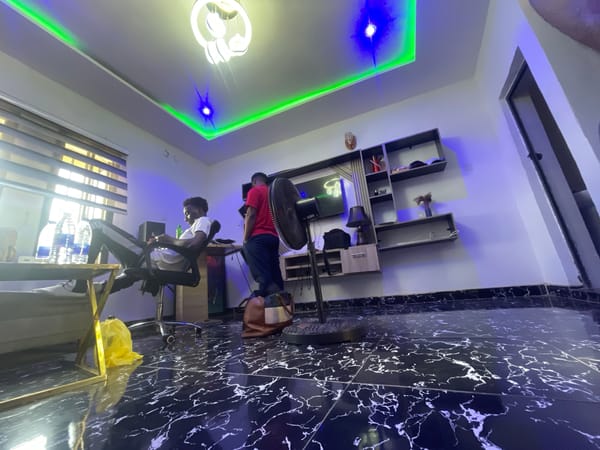 Casual daily life moments captured across Abuja residential areas