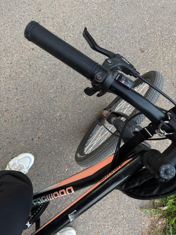 Afternoon bike ride through Chaikovsky, Russia