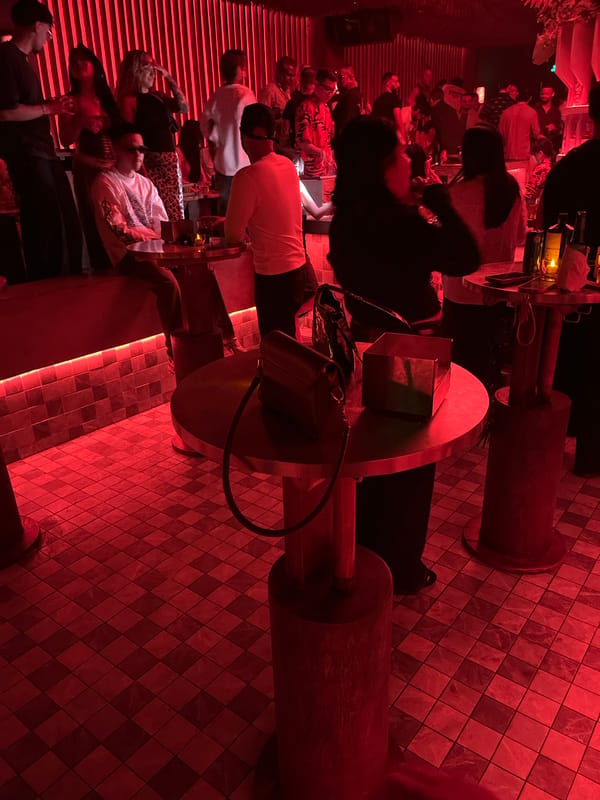 Nightclub scene documented in Thủ Đức, Vietnam Saturday evening