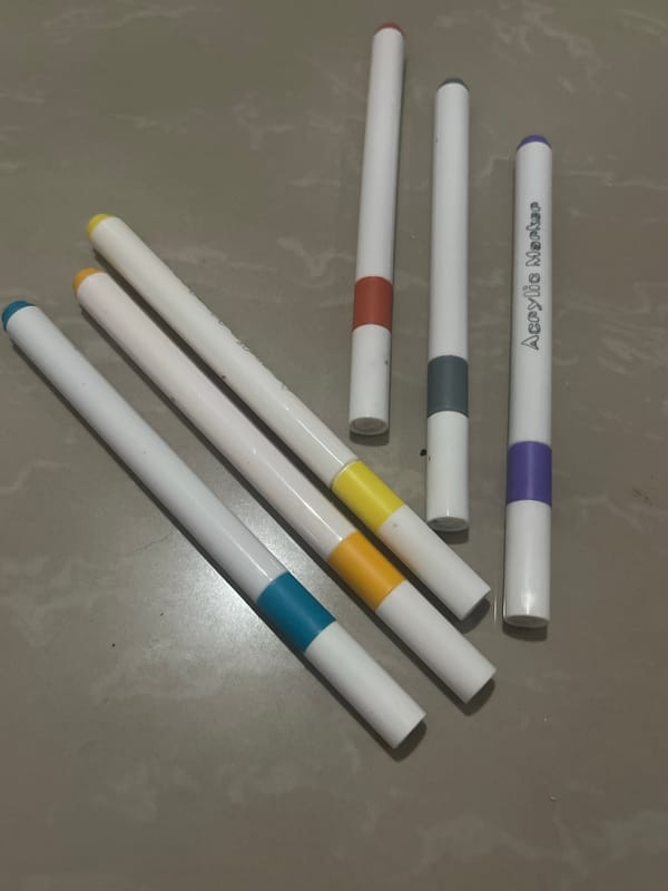 Cats, markers, and a quiet creative morning at home in Depok