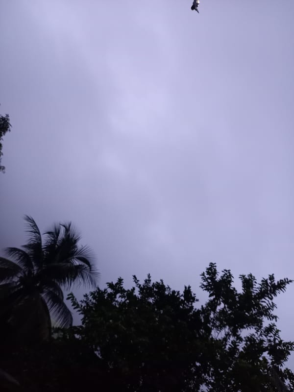 Aircraft spotted overhead, person resting indoors during early morning
