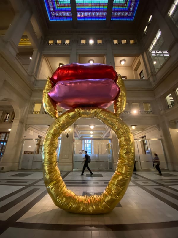 Youth in Tevez jersey skateboards through Buenos Aires walkway