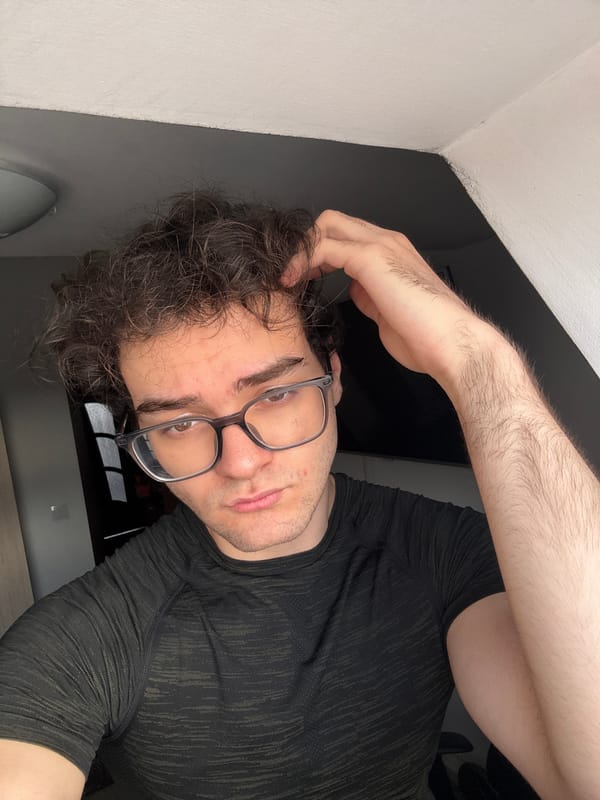 Young man documents daily routine through selfies in Blagoevgrad