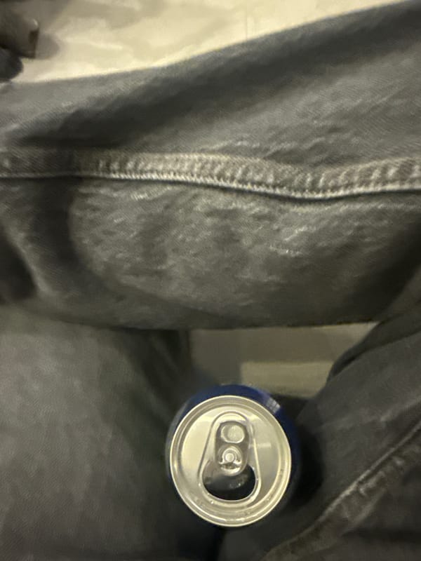 Open beverage can spotted in Mexican town