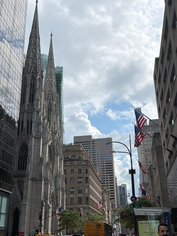 St. Patrick's Cathedral on Fifth Avenue, Midtown Manhattan