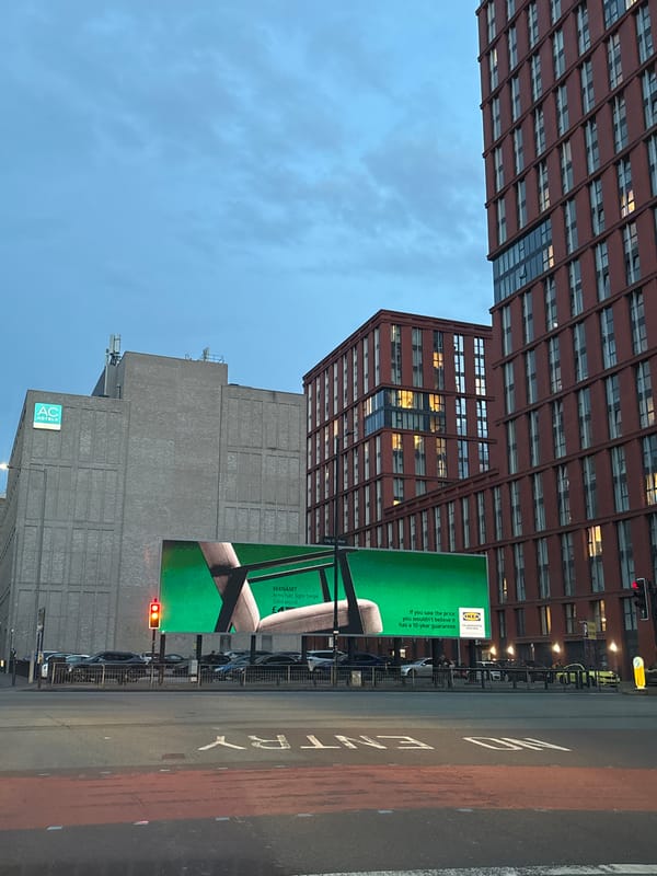 Evening street life documented across Manchester city center