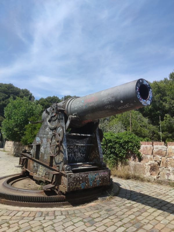 Barcelona port views and historic sites documented by witness