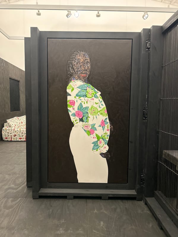 Late-night art exhibition showcases portraits in Los Angeles gallery
