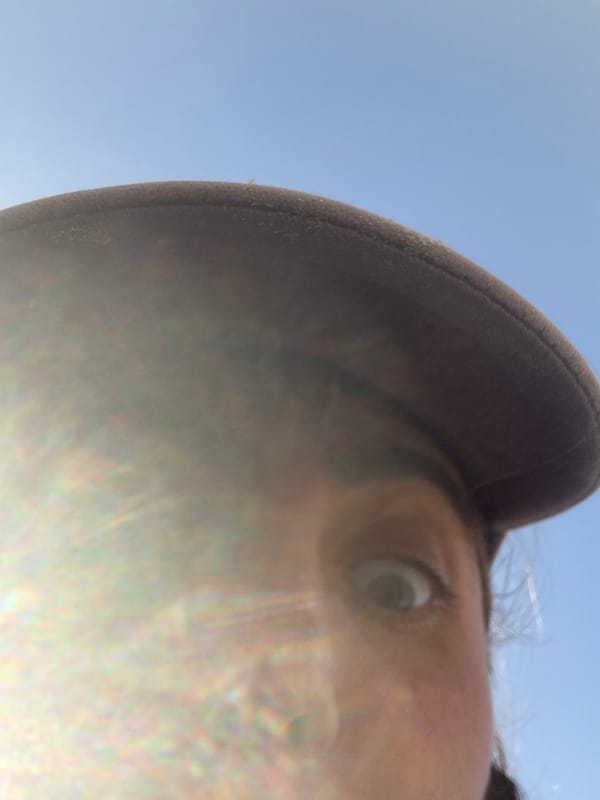 Mysterious low-angle portrait captured in Tel Aviv shows partial face
