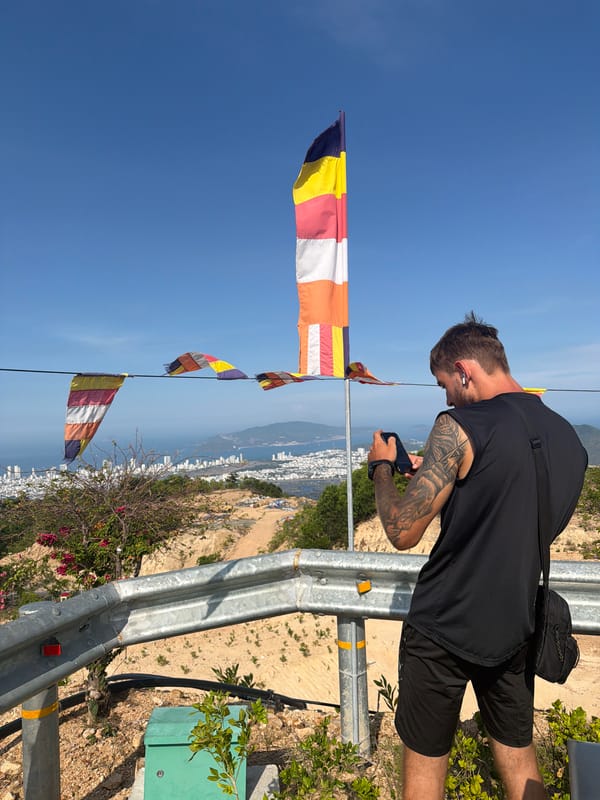 Morning scenes captured around Long Son Pagoda, Nha Trang