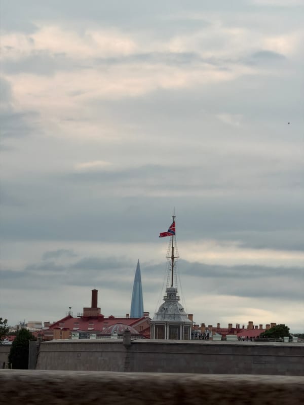 Saint Petersburg sightseeing with fortress views and ice cream