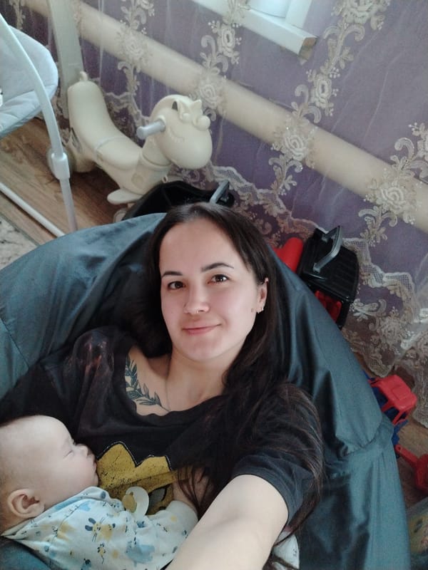 Domestic life moments documented in Гожан, Russia