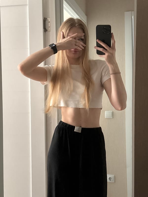 Morning routine documented in Perm apartment includes selfies, breakfast