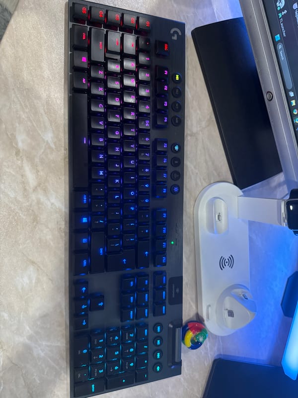 Gaming enthusiast documents workspace and hobbies in Beloslav apartment