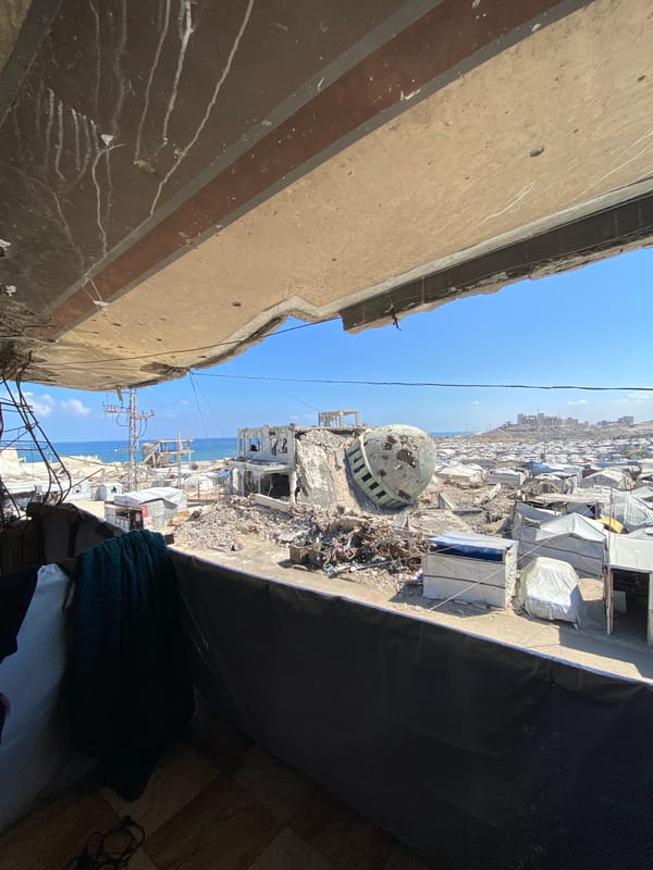 Daily life persists in damaged Gaza neighborhoods