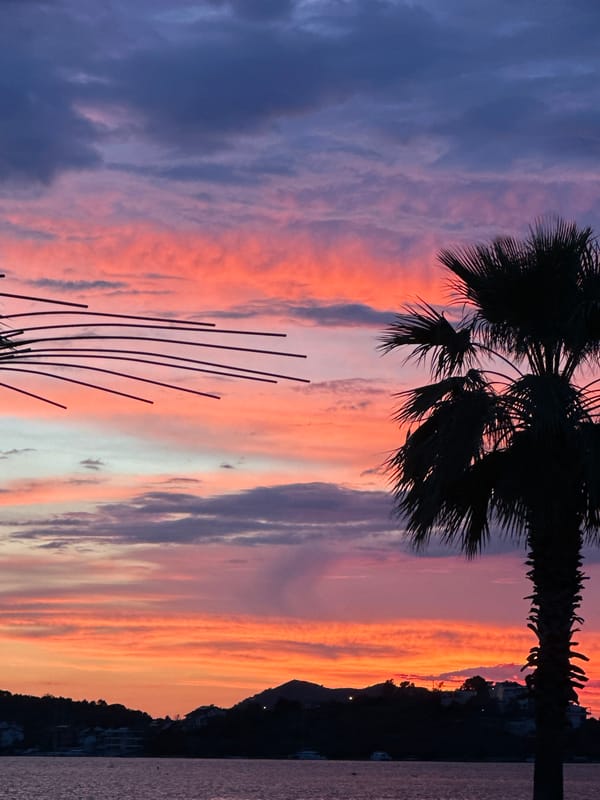 Sunset moments captured across Fethiye playground and streets